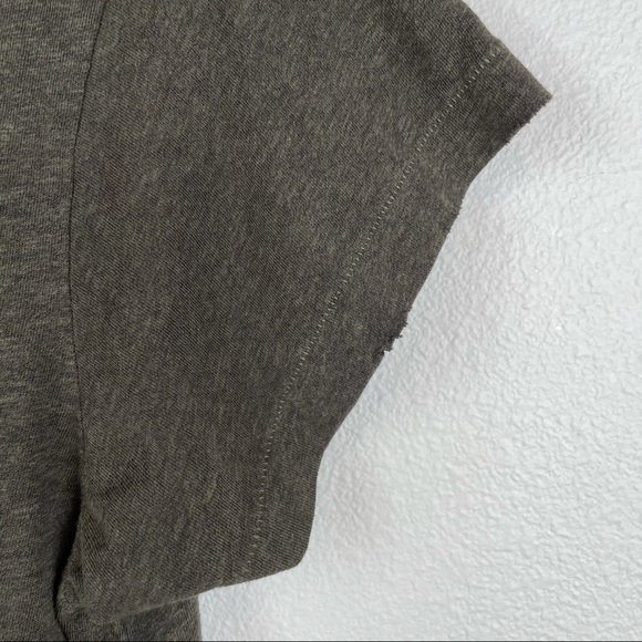 THE GREAT. Peplum Ruffle Tee Size 1 - Picture 7 of 12